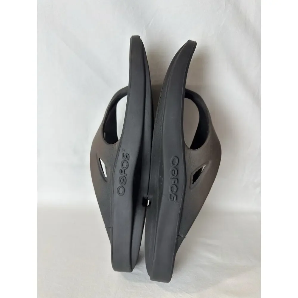 Oofos OOriginal Recovery Sandals Brown Thong Size Men 12 / Women 14